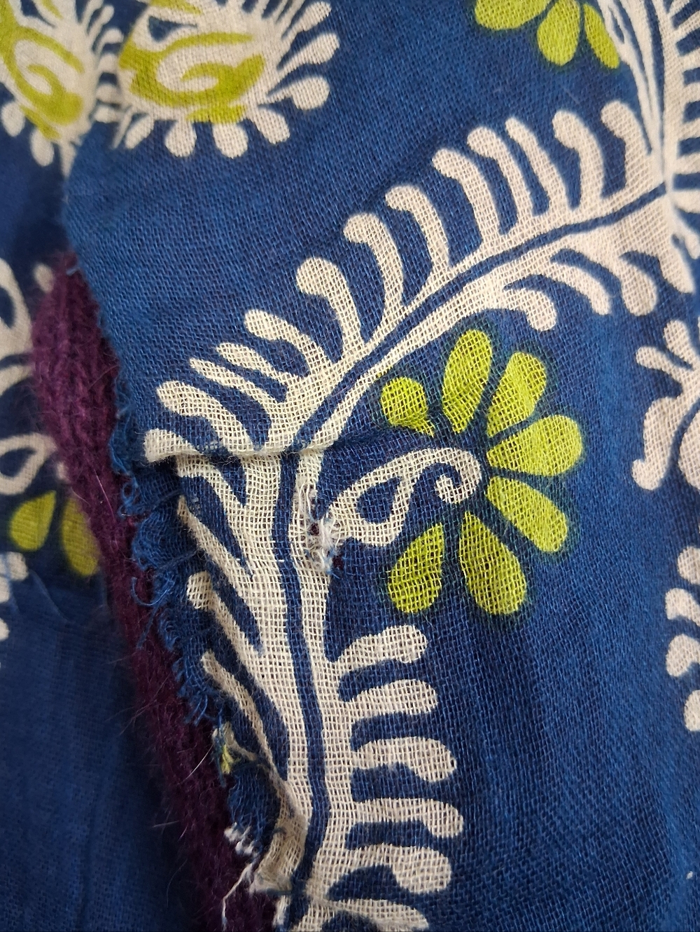 Vintage Free People Mix Media Knit Cardigan Patchwork Lace ASO Marissa Cooper OC - Picture 8 of 16